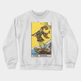 The Fool Tarot Card Crewneck Sweatshirt